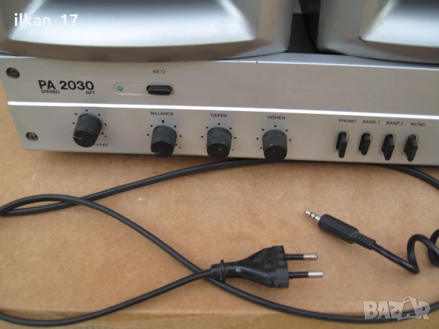 Усилвател PA2030 и SHARP Тонколони в добро състояние работят прекрасно , снимка 3 - Тонколони - 51304048