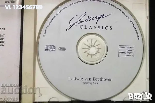 СД - Ludwig van BEETHOVEN 'Symphony No 9´ - CD, снимка 2 - CD дискове - 52106867