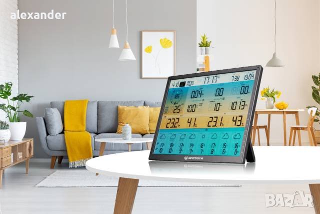 Метеорологична станция BRESSER 8-day 4CAST XL 7-in-1 Wi-Fi, снимка 7 - Друга електроника - 43749509