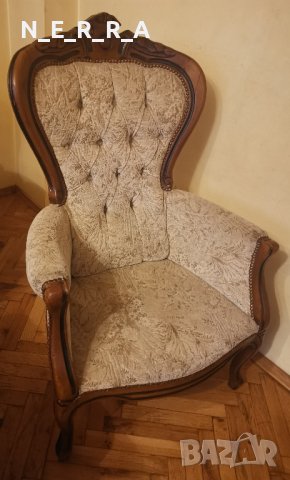 Антикварно кресло, снимка 6 - Столове - 43861289
