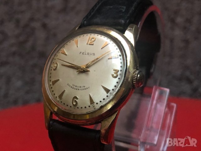 Ръчен часовник FELSUS от втората световна война-Германия, снимка 2 - Мъжки - 27216204