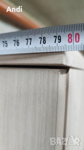 Офис шкаф - гардероб с четири врати и рафтове 80/40/205, снимка 6 - Шкафове и рафтове - 53078070