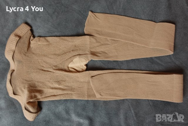 Oroblu Tricot S/M чорапогащник ситна мрежа в телесен цвят, снимка 3 - Бельо - 37793728