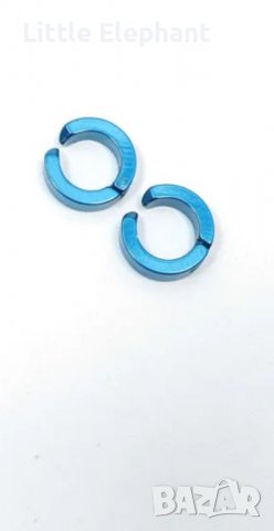 Anime,"The Case study of Vanitas"обеци халки,blue/нови