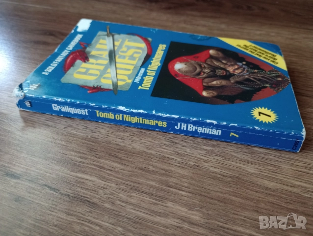 Книга-Игра - GrailQuest 7: Tomb of Nightmares, снимка 3 - Детски книжки - 52728137