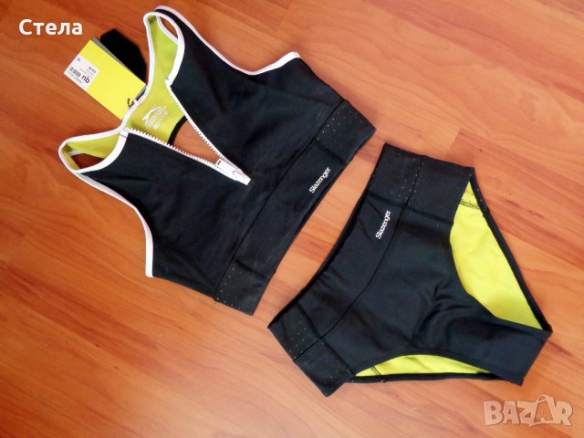 Дамски / детски бански, комплект, SLAZENGER, нов с етикет, снимка 10 - Бански костюми - 27568630