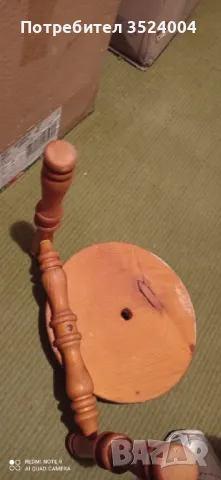 Дървена поставка която се опира в стена, снимка 2 - Декорация за дома - 48775576