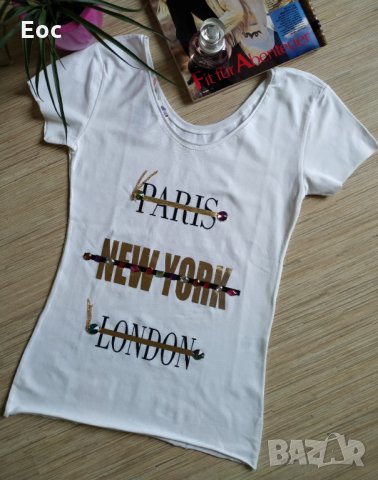 Стилни блузки, снимка 5 - Тениски - 28305759