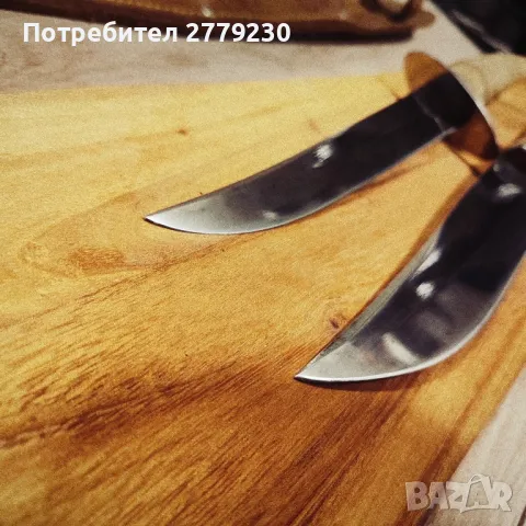 Ловни ножове с рог от Антилопа много остри от колекция , снимка 14 - Други ценни предмети - 49909066