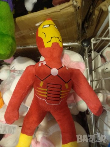 Хълк,Капитан Америка,Супермен,Спайдърмен или Железния човекплюшен,около 38-40см, снимка 5 - Плюшени играчки - 35048528