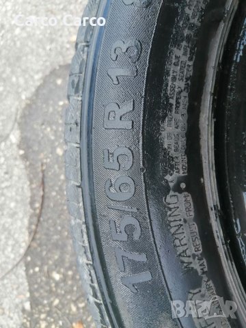 Гуми 175 65 13 4 броя Континентал Файърстоун Continental Firestone 2+2 Цената е за брой гума Без ком, снимка 5 - Гуми и джанти - 35586685