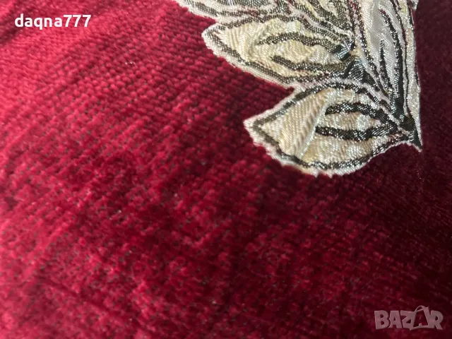 Бродирано покривало за фотьойл/ стол, снимка 10 - Столове - 50038379