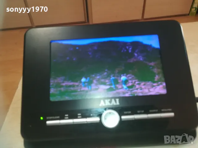 AKAI DVD MONITOR & PLAYER 12V & 220V 1210241712, снимка 2 - Плейъри, домашно кино, прожектори - 47558418