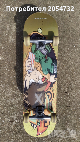 Скейтборд - Hudora, снимка 5 - Скейтборд, ховърборд, уейвборд - 51507775