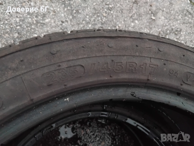 Гуми 235 45 17 Meteor от Мишелин 2 броя. Нов внос. Не са нови!, снимка 13 - Гуми и джанти - 52870748