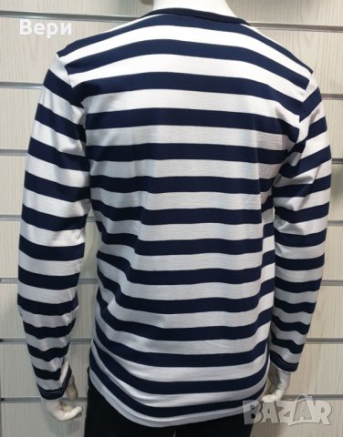 Нова мъжка моряшка блуза с дълъг ръкав с връзки, снимка 12 - Блузи - 27778277