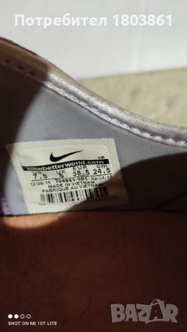 Дамски маратонки NIKE dualfusion н.38.5, снимка 5 - Маратонки - 38750947