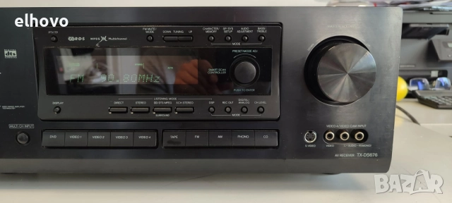 Ресивър Onkyo TX-DS676, снимка 10 - Ресийвъри, усилватели, смесителни пултове - 52139820