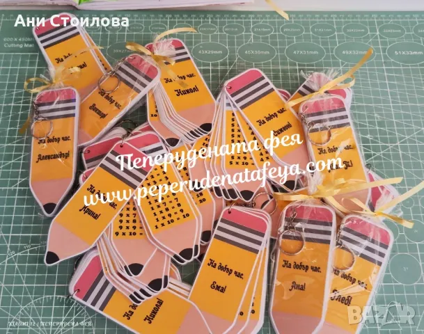 Ламинирана таблица за умножение " Молив", снимка 4 - Други - 47121801