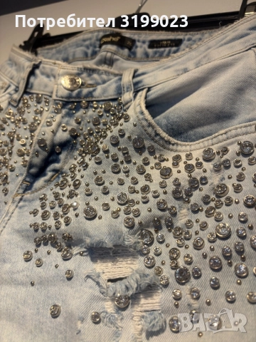 Дънки с камъниDi She, снимка 2 - Дънки - 51853298