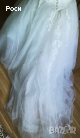 Булченска рокля р-р Л, снимка 4 - Сватбени рокли - 26090392