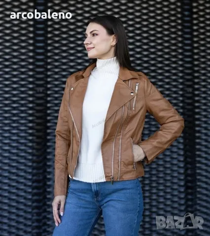 Дамско моторско яке Miramelka, 2цвята , снимка 2 - Якета - 48983094