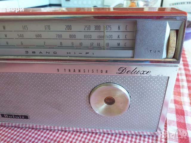 Belair Japan 1965г, снимка 5 - Радиокасетофони, транзистори - 33040888