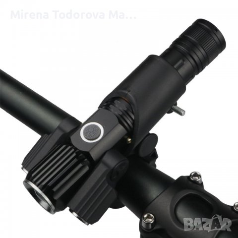 Фенерче за колело нощно каране със силна светлина 3 лед LED фенерче с форма на самолет, снимка 10 - Аксесоари за велосипеди - 37799724