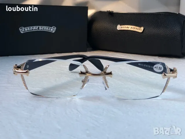 очила с диоптър CHROME HEARTS очила за четене диоптър +1+1,5+2+2,5+3+3,5+4, снимка 2 - Слънчеви и диоптрични очила - 47681413