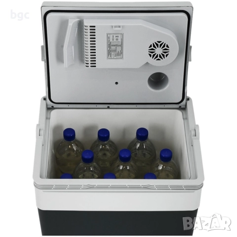  Хладилна кутия Mestic Thermo-electric MTEC-28 литра AC/DC, Сив 