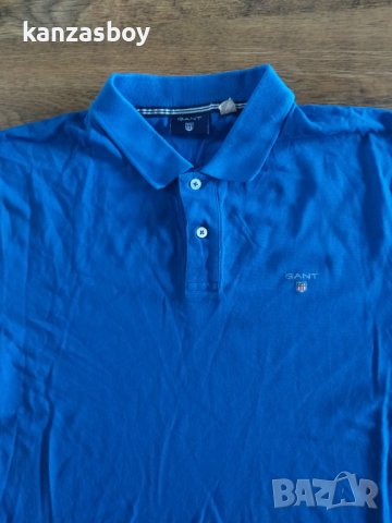 gant polo shirt - страхотна мъжка тениска Л размер , снимка 3 - Тениски - 40486507