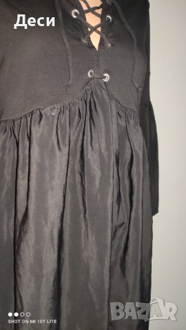 РАЗПРОДАЖБА черна красива блузка на H&M, снимка 10 - Ризи - 38709010