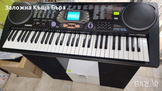 Синтезатор / Клавир CASIO CTK-541 . В добро състояние !!!