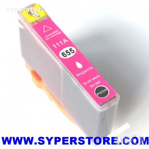 Глава за HP 655 Magenta червена CZ111AE Оригинална мастило за HP Officejet Pro 3525 4615 4625 5525 6, снимка 2 - Консумативи за принтери - 28658621
