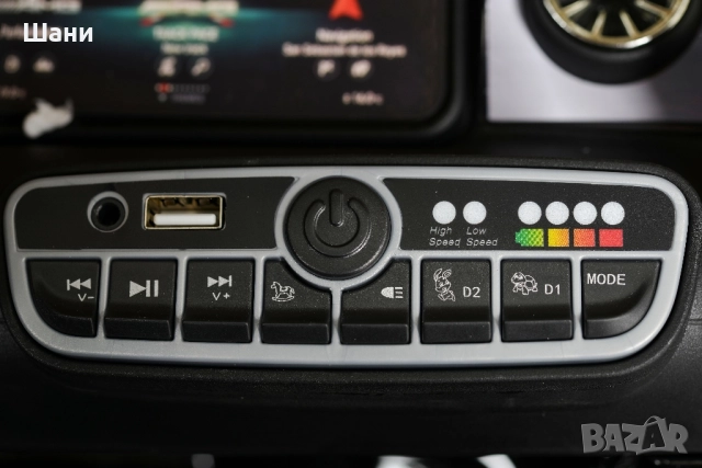 Акумулаторна кола Mercedes-AMG CLA 45 бял, снимка 6 - Детски велосипеди, триколки и коли - 50924008