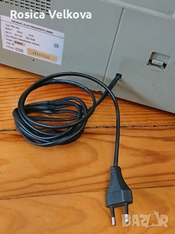 Радио касетофон SIMENS Club 782 , снимка 12 - Радиокасетофони, транзистори - 53153602