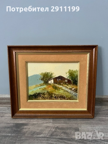 Картина с маслени бои, комплект от три, снимка 4 - Картини - 51785413