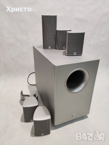 Canton as10 активен subwoofer/колони mx 5броя 