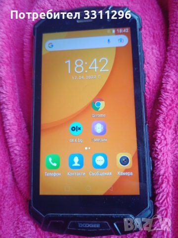 6/128gb DOOGE водо прахово ударо устойчив, снимка 2 - Huawei - 36885058