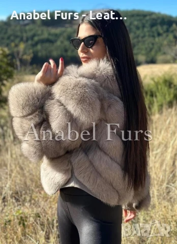 Дамски палта от естествен косъм, снимка 15 - Якета - 51394121