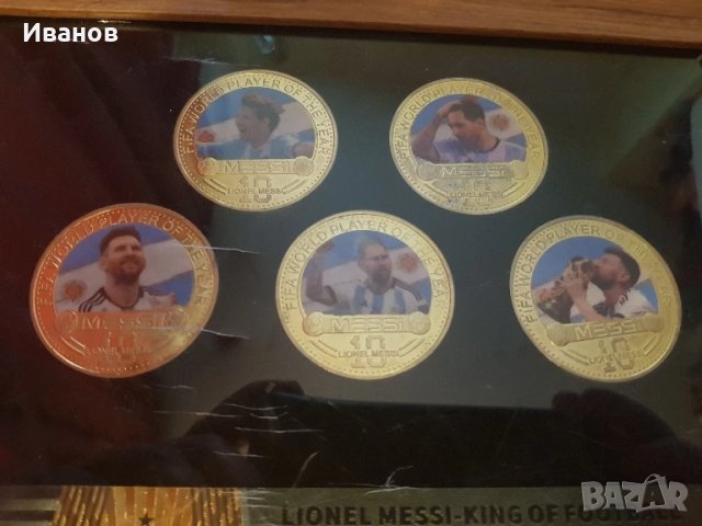 Възпоменателни плакети и банкнота MESSI , снимка 3 - Футбол - 51245107