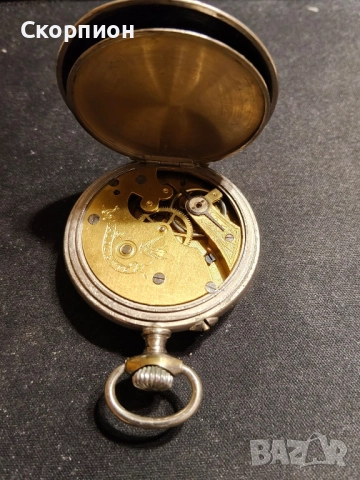 Френски джобен часовник - LA LOUETTE - 1905г. - РЯДЪК, снимка 6 - Джобни - 48835142