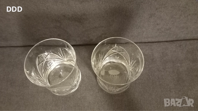 Кристални чаши Зорница , снимка 4 - Чаши - 52541142