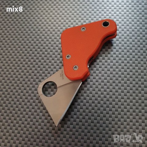 Мини нож с клипс за колан в стил Spyderco 