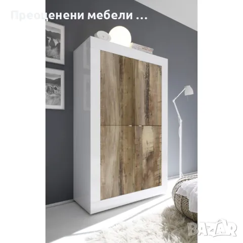 Шкаф Basic внос от Германия италиански дизайн., снимка 2 - Шкафове - 48991818