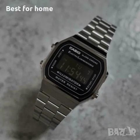 Casio Digital Classic Watch 'Black Silver' A168WGG-1A, снимка 5 - Мъжки - 48351343