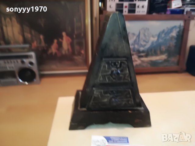 ПИРАМИДА 30Х22Х13СМ-ДЪРВО АНТИК 2003231151, снимка 6 - Антикварни и старинни предмети - 40067320