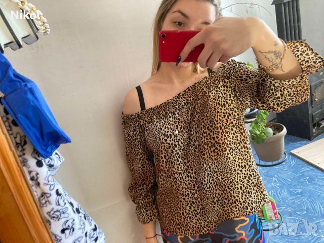 Леопардова блуза, снимка 4 - Други - 43913875