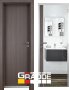 Алуминиева врата за баня – GRADDE цвят Череша Сан Диего, снимка 1 - Интериорни врати - 43728111