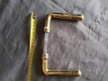 месингови дръжки за врата-комплект, снимка 1 - Други ценни предмети - 36397087